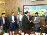 معارفه رئیس جدید حمل و نقل جاده ای کازرون